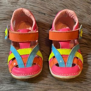 Little Girls Stride Rite Juno Sandals Size 7W